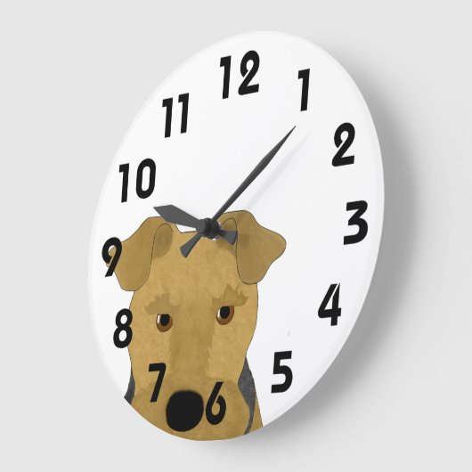 Airedale wandklok (Hoek)