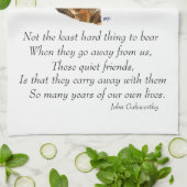 Airedale, Welsh, Lakeland Terrier Keepslag Theedoek (Gevouwen)