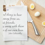 Airedale, Welsh, Lakeland Terrier Keepslag Theedoek (Quarter Fold)