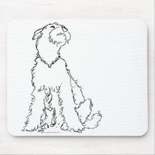 Airedale, Welsh of Lakeland Terrier Geluk Muismat