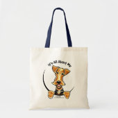 Airedale Welsh Terrier heeft alles over mij Tote Bag (Voorkant)