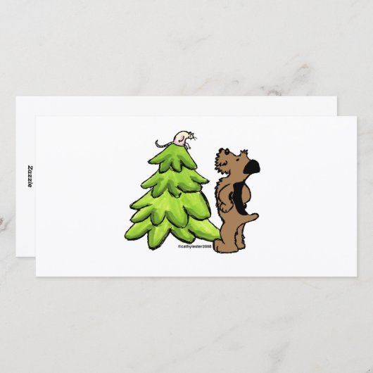 AiredaleChristmas Feestdagenkaart (Voorkant / Achterkant)