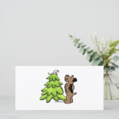 AiredaleChristmas Feestdagenkaart (Staand voorkant)