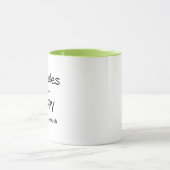 Airedales maken me gelukkig mok (Midden)