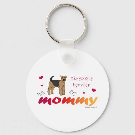 AiredaleTerrier Sleutelhanger (Voorkant)