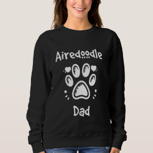 Airedoodle vader Airedale Poodle Mix hond eigenaar Trui