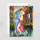 Aires del Sur Tango Briefkaart (Voorkant / Achterkant)