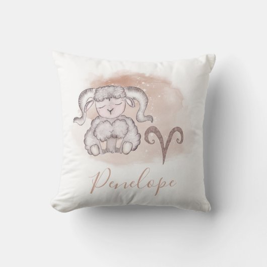 Aires Monogram Lumbar Pillow Kussen (Voorkant)