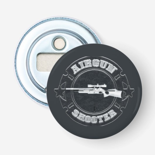 Airgun-schutter Button Flesopener (Voorkant)