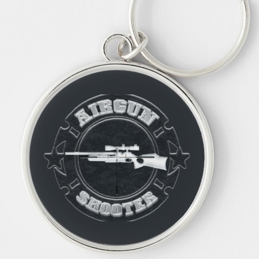 Airgun-schutter Sleutelhanger (Voorkant)