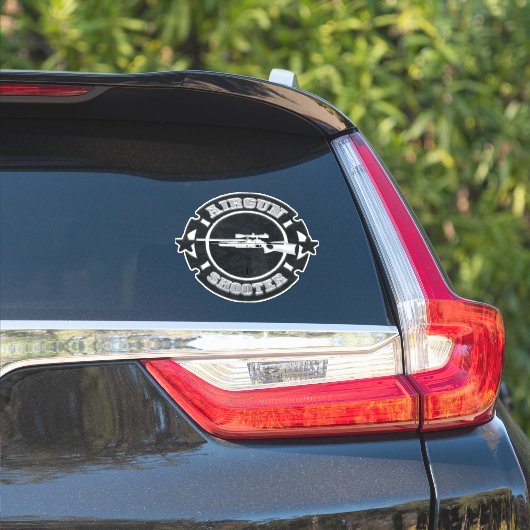 Airgun-schutter Sticker (Auto Zijkant)