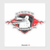 Airgun schutter Sticker (Vel)