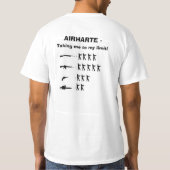 AIRHARTE - Je moet je beperken! T-shirt (Achterkant)