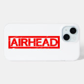 Airhead Stamp Case-Mate iPhone Case (Achterkant (horizontaal))