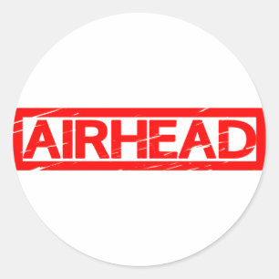 Airhead Stamp Ronde Sticker
