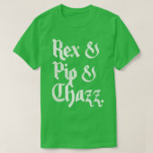 Airheads Namen Rex Pip en Chazz T-shirt (Design voorkant)