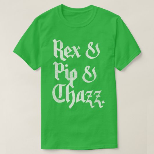 Airheads Namen Rex Pip en Chazz T-shirt (Design voorkant)