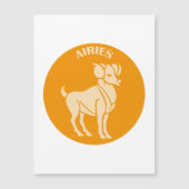 Airies, Zodiac Sign, Horoscope, Astrology Magnetische Uitnodiging (Voorkant)