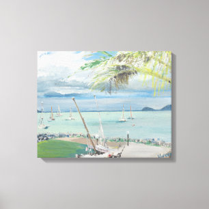 Airlie Beach Australia. 1998 Canvas Afdruk