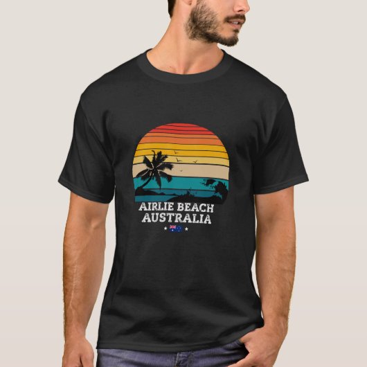 AIRLIE BEACH AUSTRALIË T-SHIRT (Voorkant)