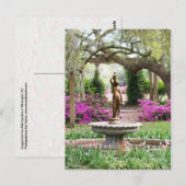 Airlie Gardens, Wilmington, NC Briefkaart (Voorkant / Achterkant)