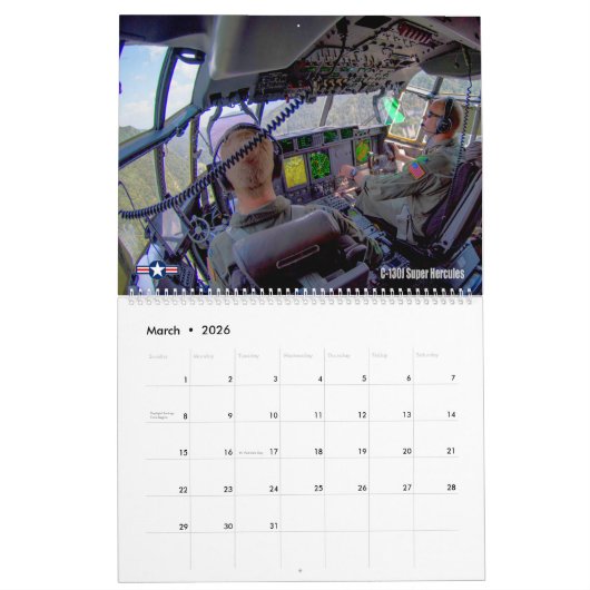 AIRLIFTER - C-130 Hercules Kalender (Mar 2026)