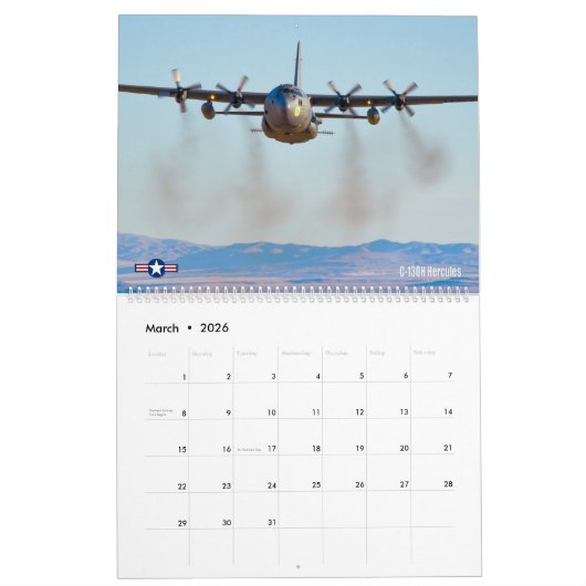 AIRLIFTER - C-130 Hercules Kalender (Mar 2026)