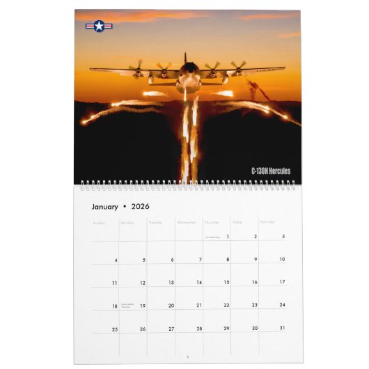 AIRLIFTER - C-130 Hercules Kalender (Jan 2026)