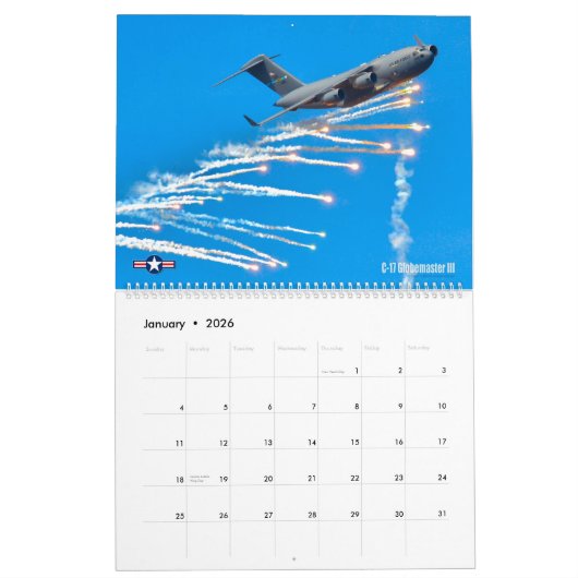 AIRLIFTER - C-17 Globemaster III Kalender (Jan 2026)