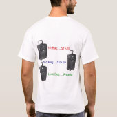 AIRLINE BAG-HEFFINGEN T-SHIRT (Achterkant)