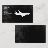 Airline Business Card-sjabloon Visitekaartje (Voorkant / Achterkant)