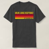 Airline Lounge Receptionist T-shirt (Design voorkant)