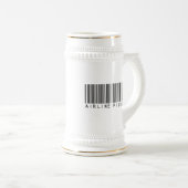 Airline Pilot Bar Code Bierpul (Voorkant rechts)