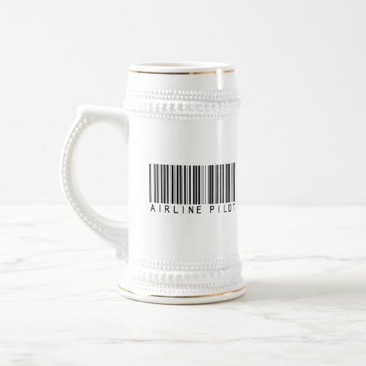 Airline Pilot Bar Code Bierpul (Links)