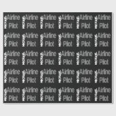 Airline Pilot Extraordinaire Cadeaupapier (Vlak)