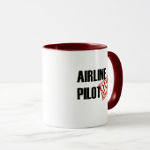 Airline Pilot Mok (Voorkant rechts)