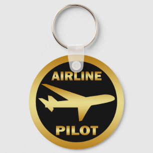 AIRLINE PILOT SLEUTELHANGER