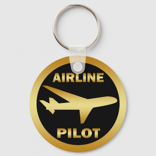 AIRLINE PILOT SLEUTELHANGER (Voorkant)
