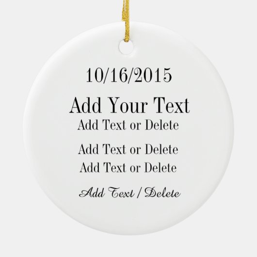 Airline Pilot - SRF Keramisch Ornament (Achterkant)