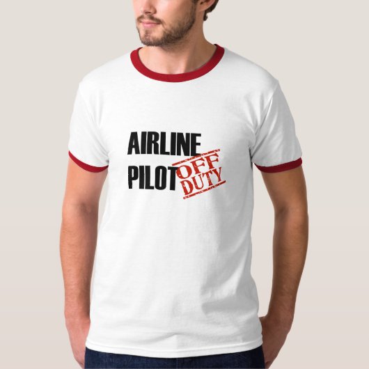 Airline Pilot T-shirt (Voorkant)
