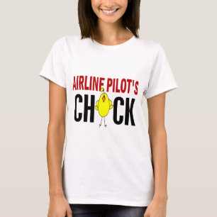 Airline Pilot's Chick T-shirt