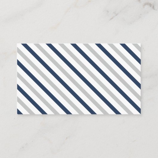 Airline Reizen Luier Raffle Ticket Baby shower Informatiekaartje (Achterkant)