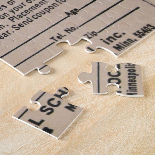 Airline Stewardess  Flight Attendant Legpuzzel (Zijkant)