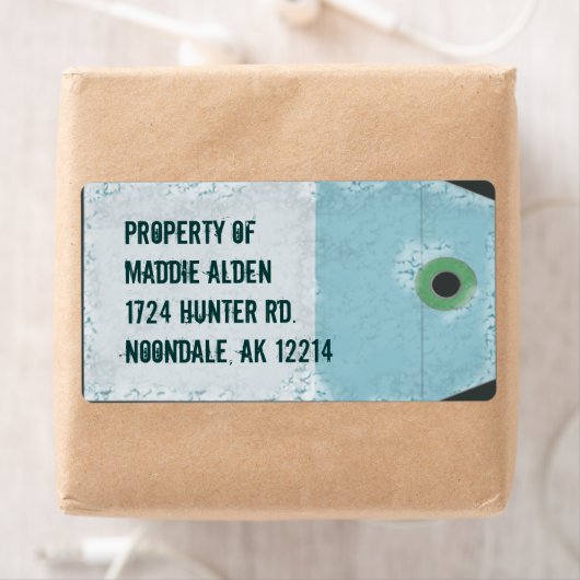 Airline Style Label (Insitu)