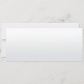 Airline Ticket Bar Bat Mitzvah Kaart (Achterkant)