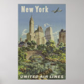  Airlines-advertentie Poster (Voorkant)
