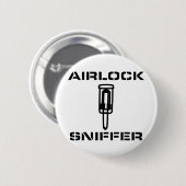 Airlock Sniffer Ronde Button 5,7 Cm (Voorkant /achterkant)