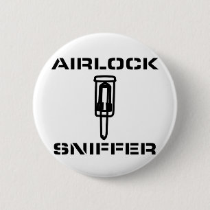 Airlock Sniffer Ronde Button 5,7 Cm