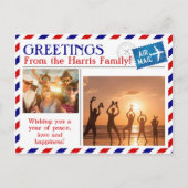 Airmail - Aangepast Briefkaart voor foto's bij int (Voorkant)