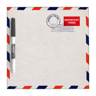 airmail envelop droog erasboard whiteboard